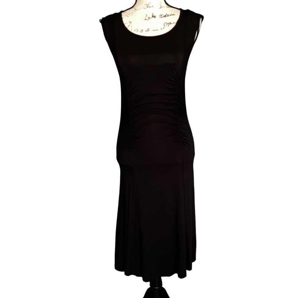 Catherine Malandrino black bodycon dress‎ medium NWT